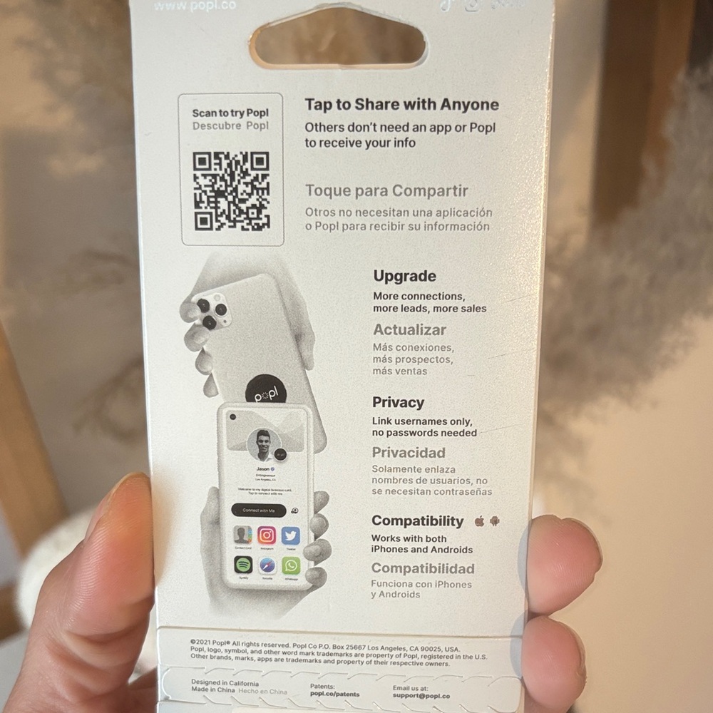 Popl Phone Share Anything Accessory - Picture 2 of 2